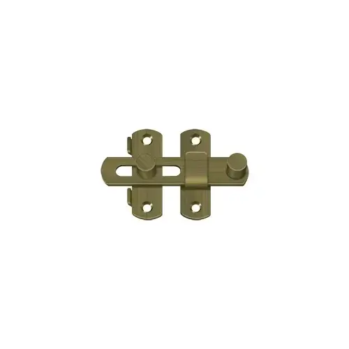 Deltana DL35U5 Drop Latch 3-1/2" in Antique Brass