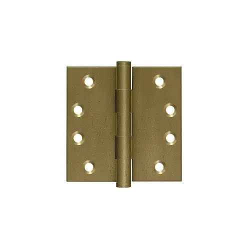 4" x 4" Square Hinges Bronze Medium Pair