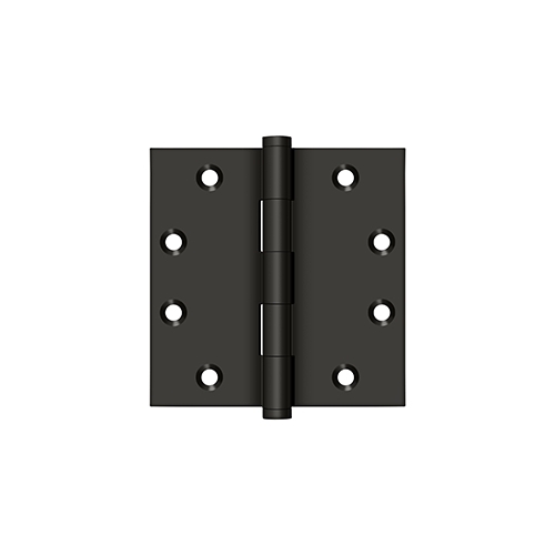 4-1/2" x 4-1/2" Square Hinges in Oil-rubbed Bronze Pair