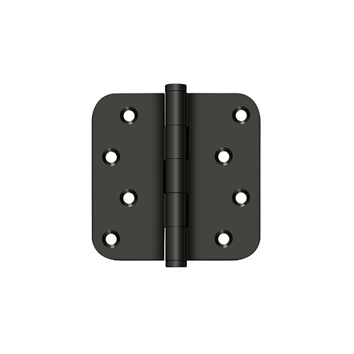 4" x 4" x 5/8" Radius Hinge / Zig-Zag in Oil-rubbed Bronze Pair