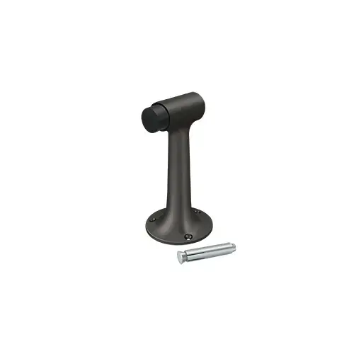 Floor Mount, 6" Bumper, HD, Solid Brass in Oil-rubbed Bronze