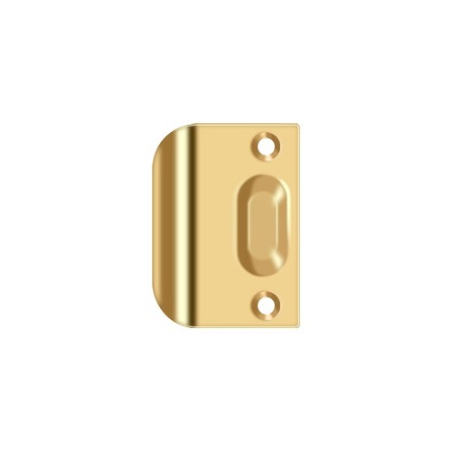 Full Lip Strike Plate; Lifetime Brass Finish - pack of 10