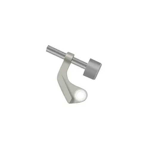 Hinge Pin Stop; Hinge Mounted for Steel Hinge; Satin Nickel Finish