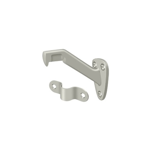 3-3/8" Projection Hand Rail Bracket Satin Nickel