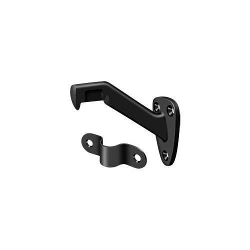 Handrail Brackets, 3-3/8" Projection in Paint Black