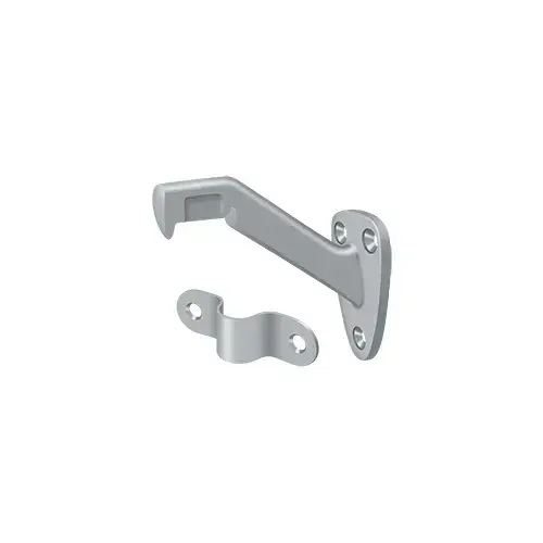 3-3/8" Projection Hand Rail Bracket Brushed Chrome