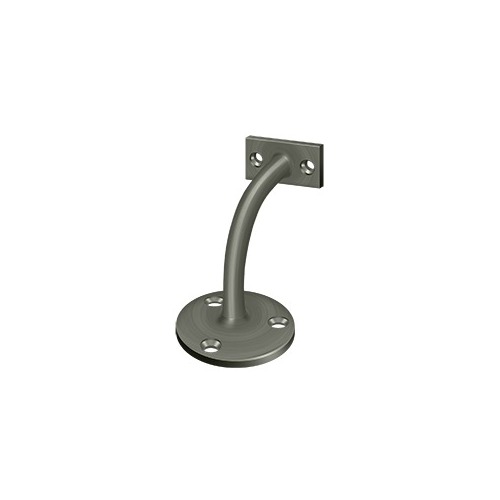 Handrail Brackets, 3-1/4" Projection Light Duty in Antique Nickel