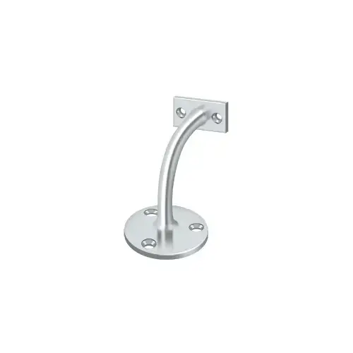 Handrail Brackets, 3-1/4" Projection Light Duty in Polished Chrome
