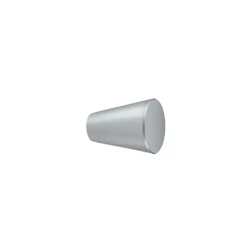 Knob Cone Cabinet 1" in Brushed Chrome