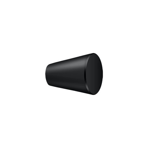 Knob Cone Cabinet 1-1/8" in Paint Black