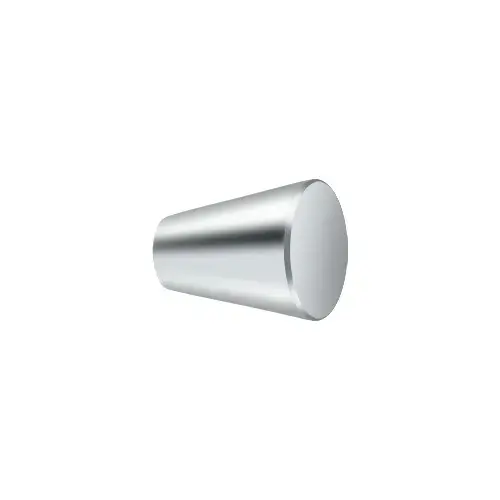 1-1/8" Projection Conical Cabinet Door Knob Chrome - pack of 10