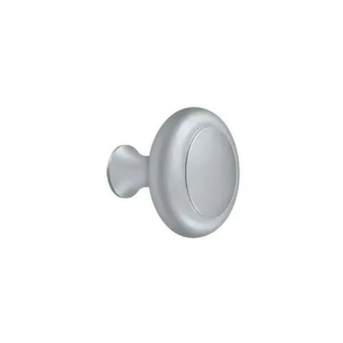 1-3/4" Diameter Heavy Duty Round Cabinet Knob Brushed Chrome