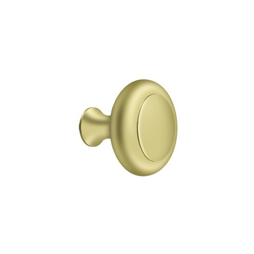 Knob Heavy Duty; Bright Brass Finish