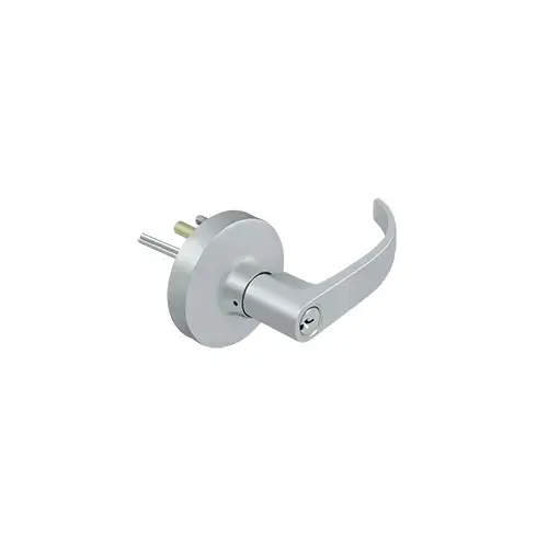 Pro Series Commercial Lever Trim For Exit Device 60 Style Entry Brushed Chrome