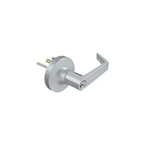 Pro Series Commercial Lever Trim For Exit Device 80 Style Entry Brushed Chrome