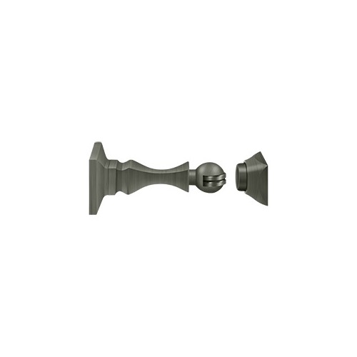 Magnetic Door Holder 3-1/2" in Antique Nickel