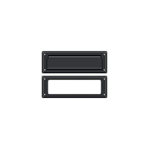 Deltana MS626U19 Mail Slot 8-7/8" with Interior Frame in Paint Black