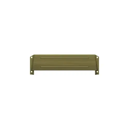 Deltana MSH158U5 Letter Box Hood in Antique Brass