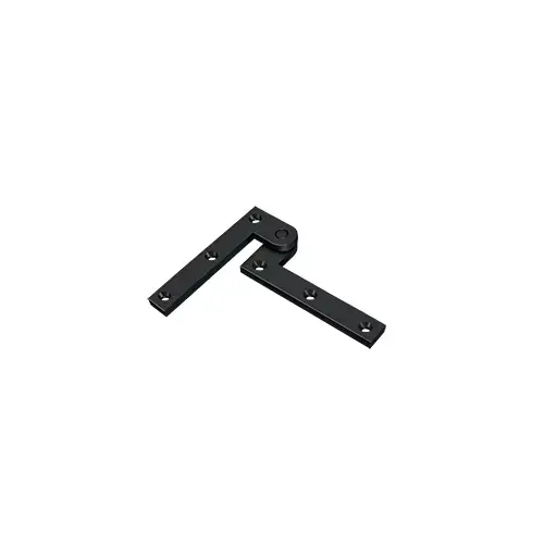 3-7/8" x 5/8" x 1-5/8" Hinge in Paint Black