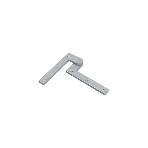 4-3/8" x 5/8" x 1-7/8" Hinge in Brushed Chrome