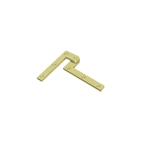 4-3/8" x 5/8" x 1-7/8" Hinge in Polished Brass