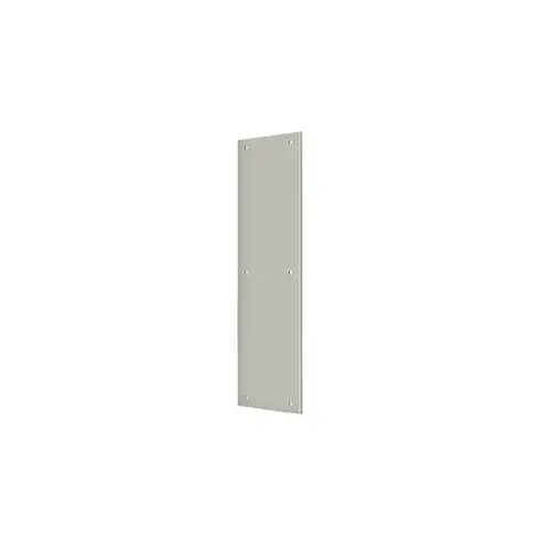 Deltana PP3515U15 Push Plate 3-1/2" x 15" in Brushed Nickel