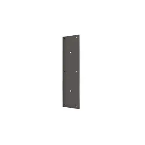 Deltana PPH3515U10B Push Plate 15" for 8" Door Pull in Oil-rubbed Bronze
