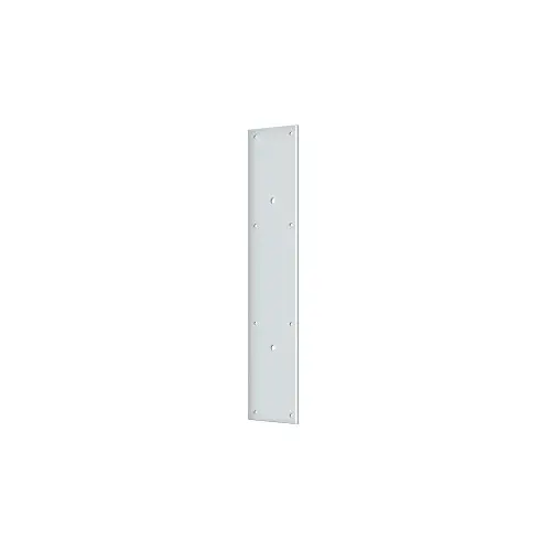 20" Height Push Plate For Door Pull Polished Chrome