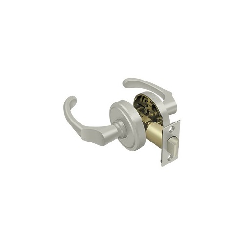 Port Royal Chapelton Series Residential Lever Passage Satin Nickel