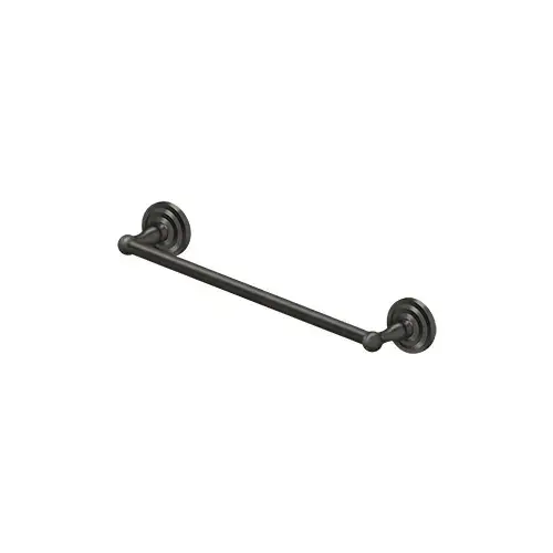 18" Center To Center R-Series Bathroom Towel Bar Single Oil Rubbed Bronze