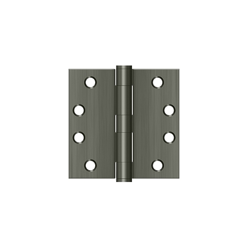 4" x 4" Square Hinge, HD in Antique Nicke - 2 per pack x10 packs