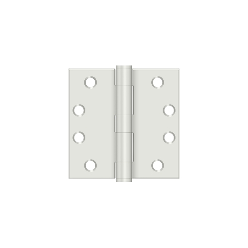 4" x 4" Square Hinge, HD in Prime Coat White Pair