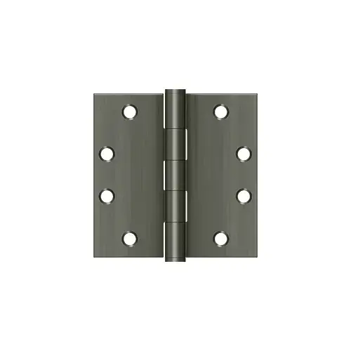 4-1/2" x 4-1/2" Square Hinges, HD in Antique Nicke - 2 per pack x10 packs