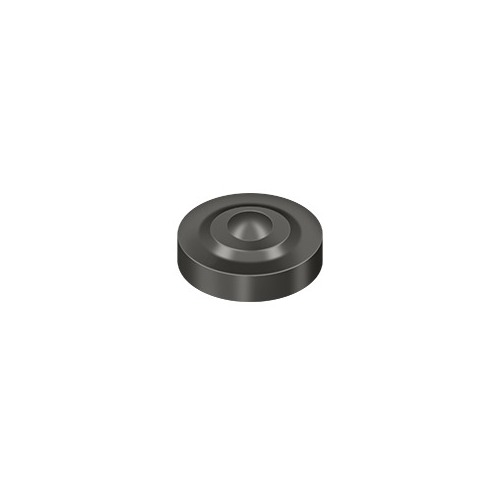 1" Diameter Round Cover Caps For Screw Heads Dimpled Oil Rubbed Bronze