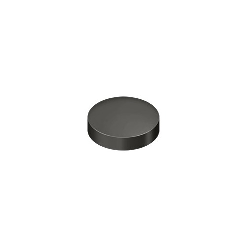 Deltana SCF100U10B 1" Diameter Round Cover Caps For Screw Heads Flat Oil Rubbed Bronze