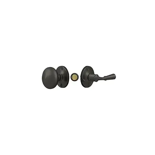 Deltana SDL980U10B Storm Door Latch, Round, Tubular Lock in Oil-rubbed Bronze