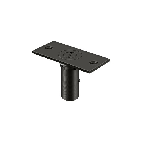 3-1/2" Height Dust Proof Strike With Safety Lock Oil Rubbed Bronze