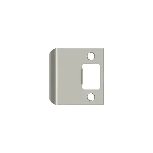 Deltana SPE225U15 Extended Lip Strike Plate, 2 1/4" x 2-1/4" in Brushed Nickel