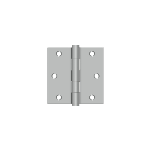 3" Height x 3" Width Stainless Steel Mortise Door Hinge Residential Satin Stainless Steel Pair