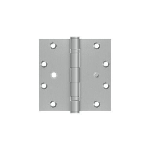 5"x 5" Square Hinge, 2BB, Security in Brushed Stainless