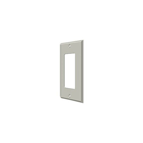 Deltana SWP4754U15 Switch Plate Cover 1 Rocker Satin Nickel