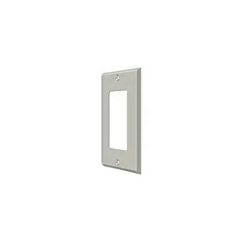 Deltana SWP4754U15 Switch Plate, Single Rocker in Brushed Nickel