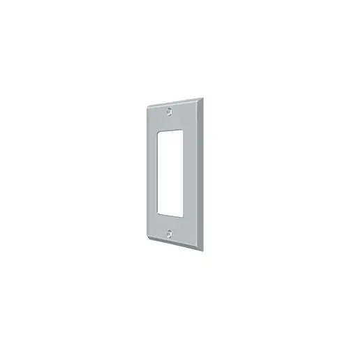 Deltana SWP4754U26D Switch Plate, Single Rocker in Brushed Chrome