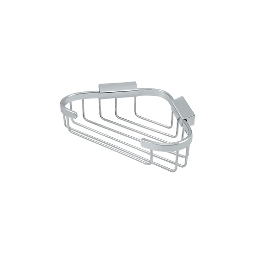 Deltana WBC8570U26 8-3/4" Length X 6-7/8" Width Triangular Corner Wire Basket Polished Chrome