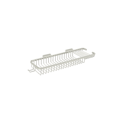 Deltana WBR1850HU14 Wire Basket 17-3/4", Rectangular Deep in Polished Nickel