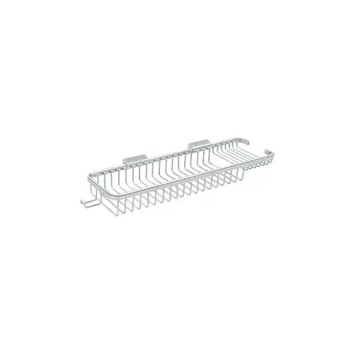 Wire Basket 17-3/4", Rectangular Deep in Polished Chrome