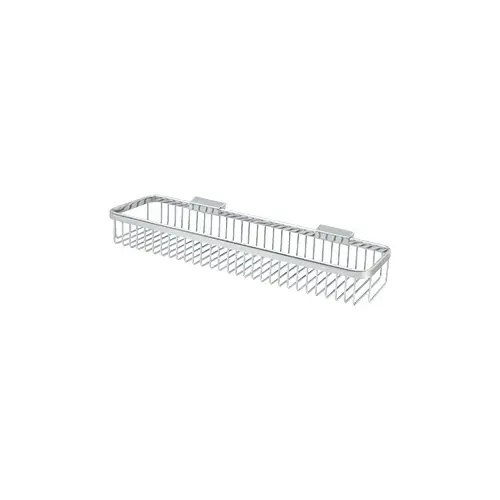 Deltana WBR1851U26 Wire Basket 17-1/2" x 4-3/8", Rectangular in Polished Chrome