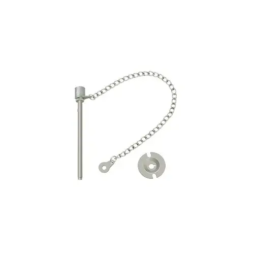 Deltana WDP30U15 Window Door Pin 3" in Brushed Nickel