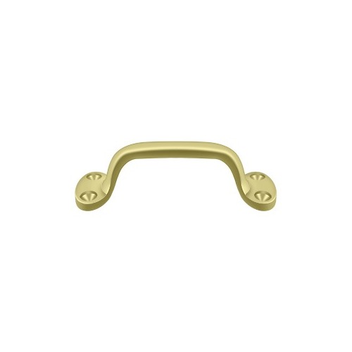 5" Center To Center Window/Door Pull Polished Brass