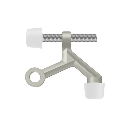 Adjustable Hinge Pin Stop For Steel Hinges Satin Nickel